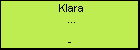 Klara ...