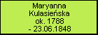 Maryanna Kulasieńska