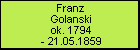 Franz Golanski