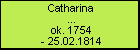 Catharina ...