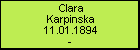 Clara Karpinska