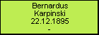 Bernardus Karpinski