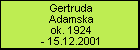 Gertruda Adamska