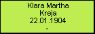 Klara Martha Kreja