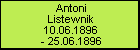 Antoni Listewnik