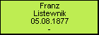 Franz Listewnik