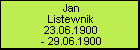 Jan Listewnik