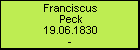 Franciscus Peck