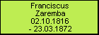 Franciscus Zaremba